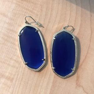 Kendra Scott blue earrings